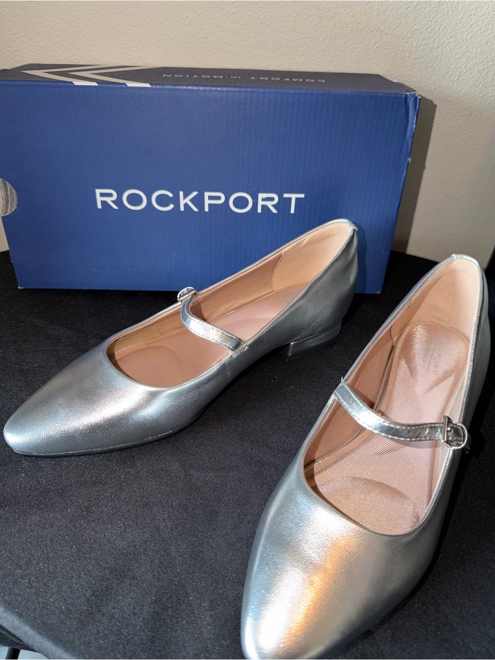 Rockport *Total Motion* “Teren” Mary Jane Flats